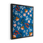 Folk floral Framed Canvas Print Gallery Image 2