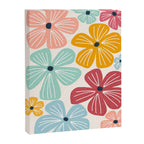 Frangipani flowers - bright Canvas Print Gallery Image 6