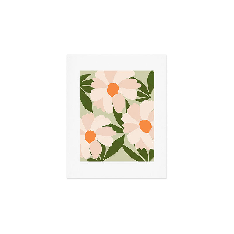 Freya's flower - greenery Art Print Gallery Image 1