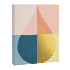 Geometric raindrop Canvas Print Gallery Image 8