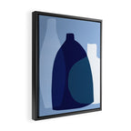 Glass vases II Framed Canvas Print Gallery Image 2