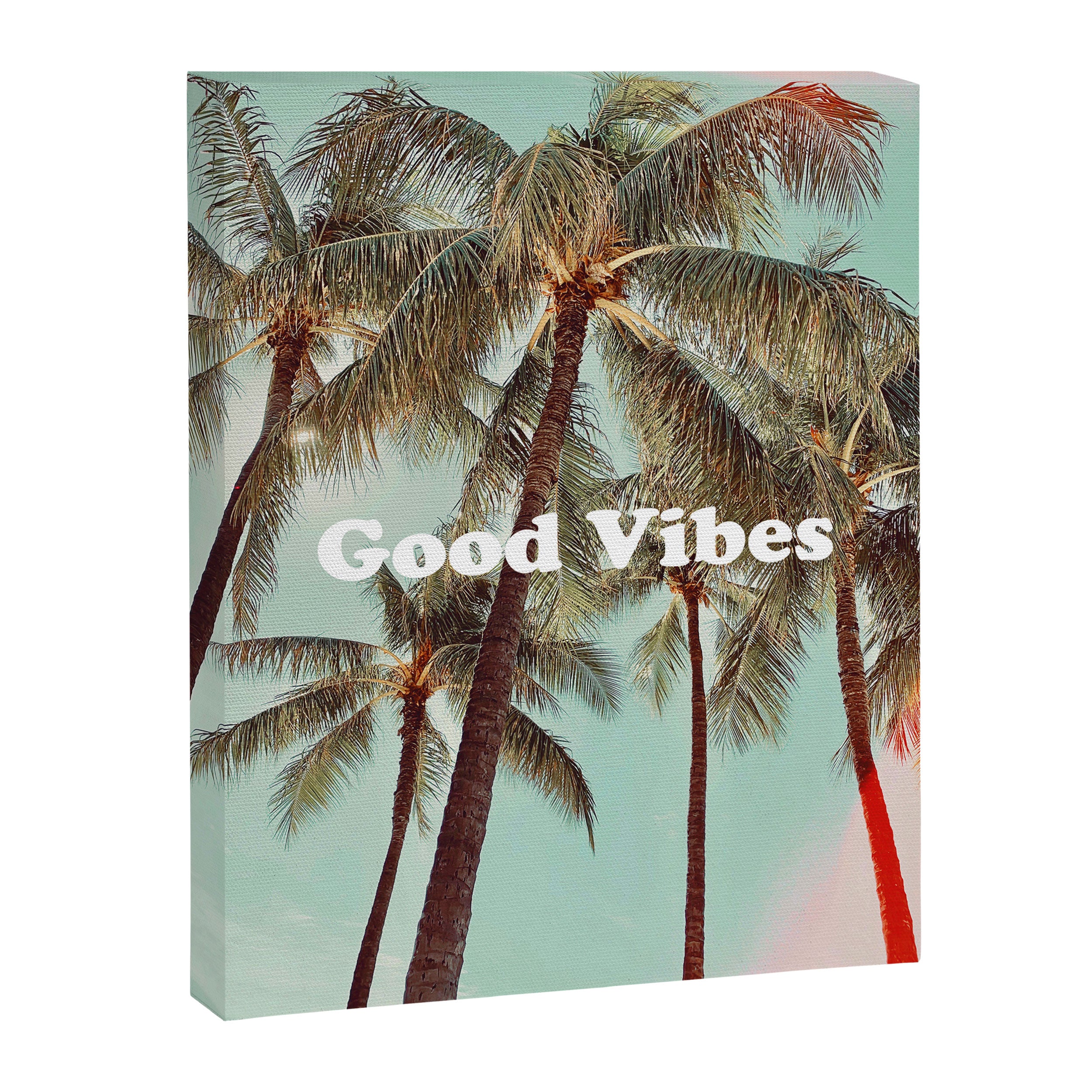 Good Vibes palms Canvas Print Gallery Image 6