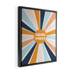 Good Vibes Sunshine Framed Canvas Print Gallery Image 2