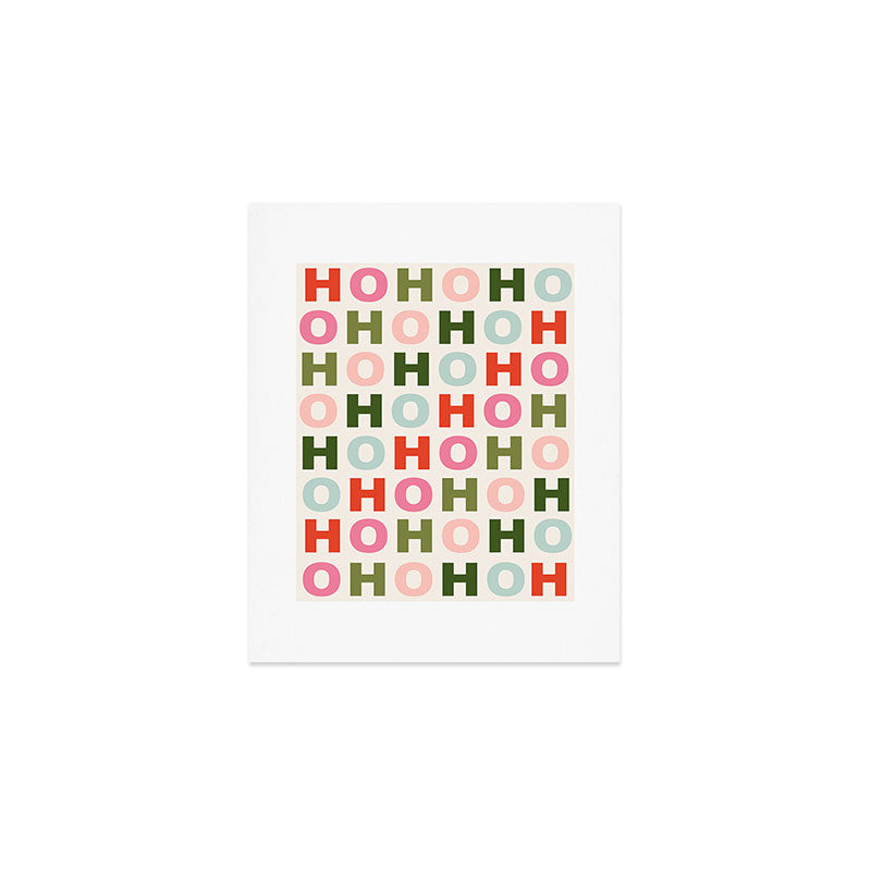 Ho Ho Ho Art Print Gallery Image 1