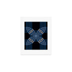 Interwoven - blue Art Print Gallery Image 1