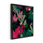 Into the jungle - deep night Framed Canvas Print Gallery Image 2
