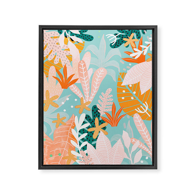Into the jungle - dusk Framed Canvas Print Gallery Image 8