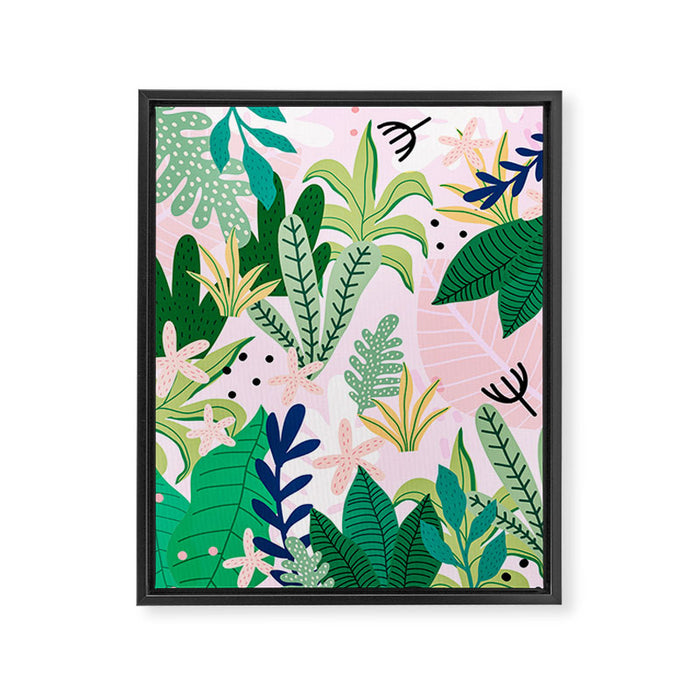 Into the jungle - sunrise Framed Canvas Print Gallery Image 1