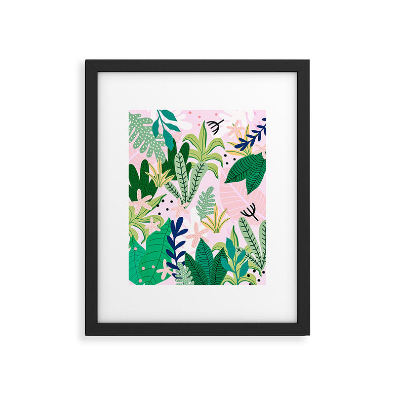 Into the jungle - sunrise Framed Art Print Gallery Image 4