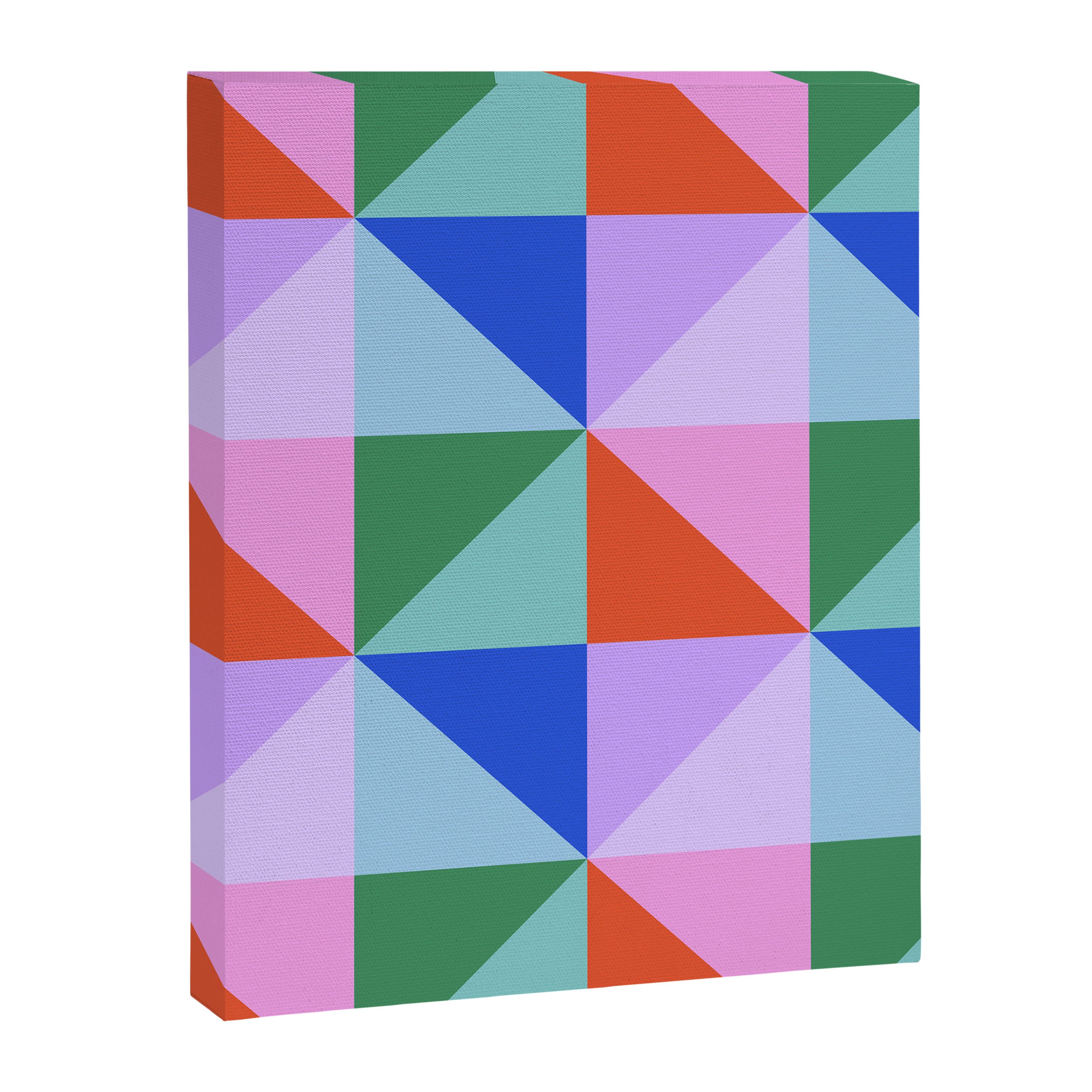 Kaleidoscope - brights Canvas Print Gallery Image 6