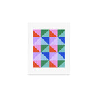 Kaleidoscope - brights Art Print Gallery Image 1