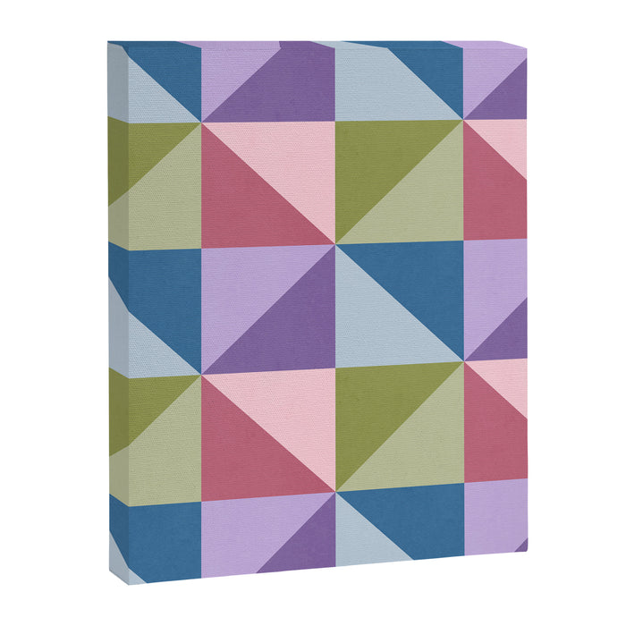 Kaleidoscope - patchouli Canvas Print Gallery Image 1
