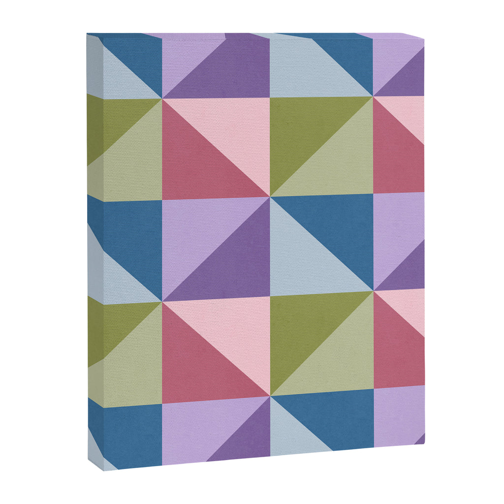 Kaleidoscope - patchouli Canvas Print Gallery Image 8
