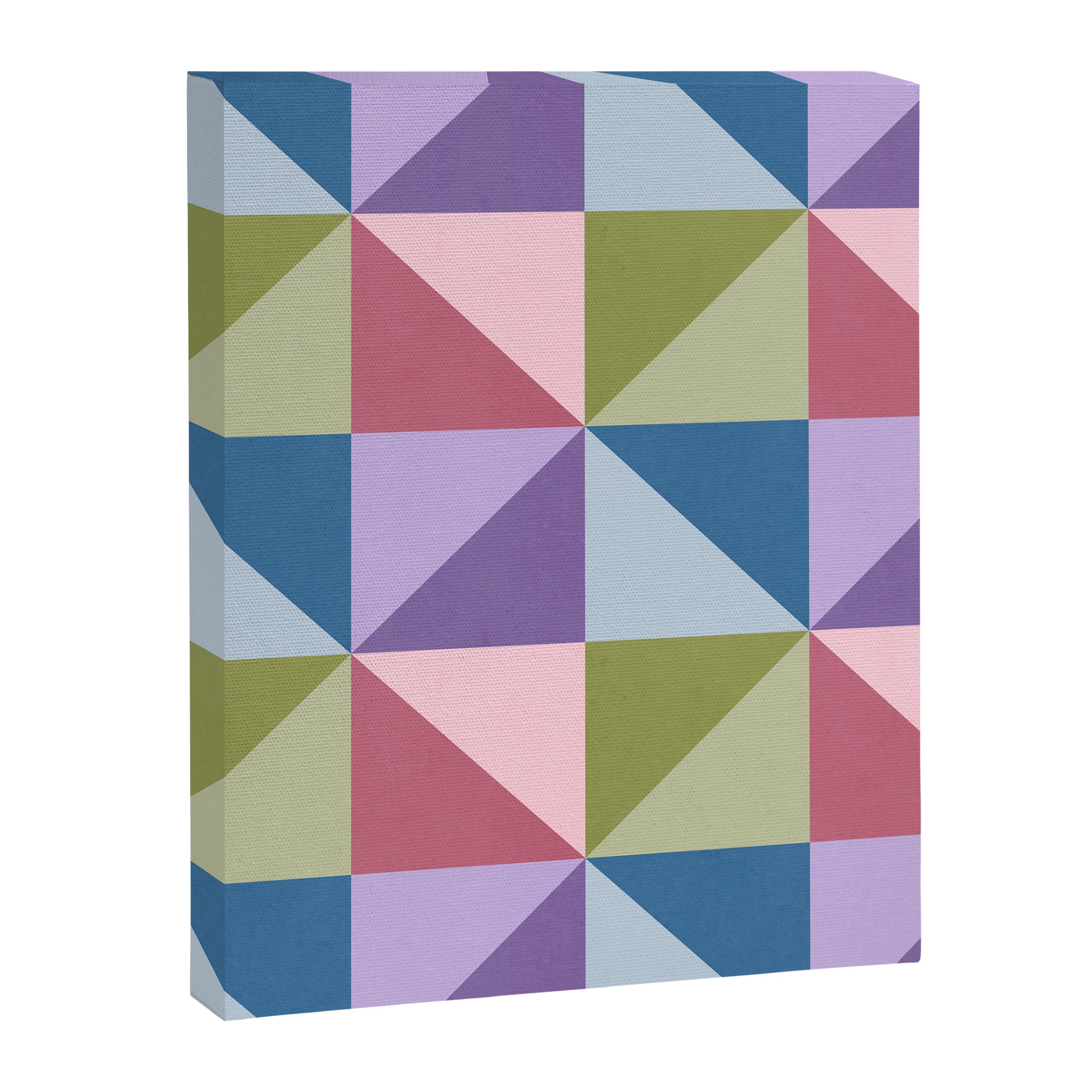 Kaleidoscope - patchouli Canvas Print Gallery Image 8