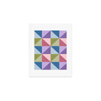 Kaleidoscope - patchouli Art Print Gallery Image 1