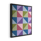 Kaleidoscope - patchouli Framed Canvas Print Gallery Image 2