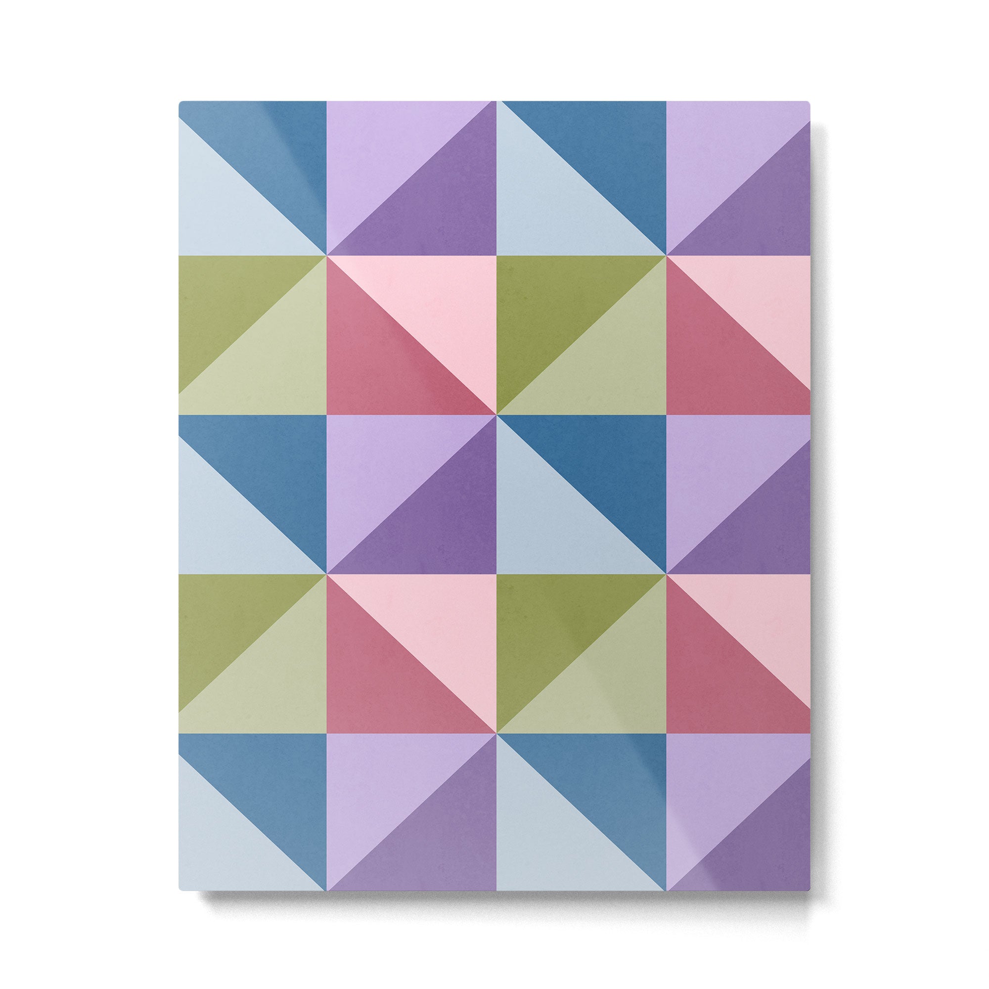 Kaleidoscope - patchouli Metal Print Gallery Image 6