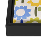 Lazy Daisy stitch - Spring Framed Canvas Print Gallery Image 3