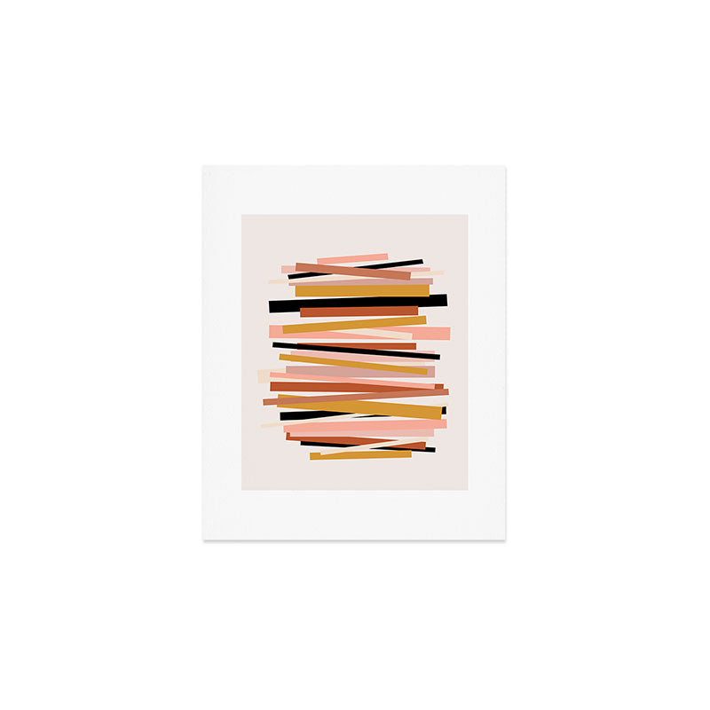 Linear stack Art Print Gallery Image 1