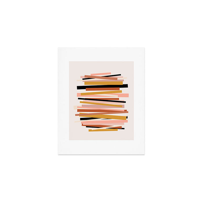 Linear stack Art Print Gallery Image 1