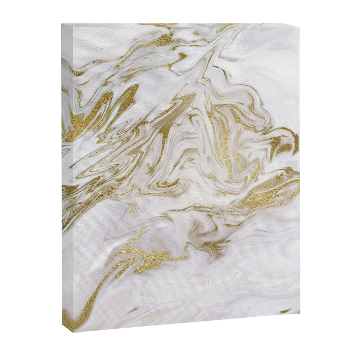 Liquid gold marble II Canvas Print Gallery Image 1