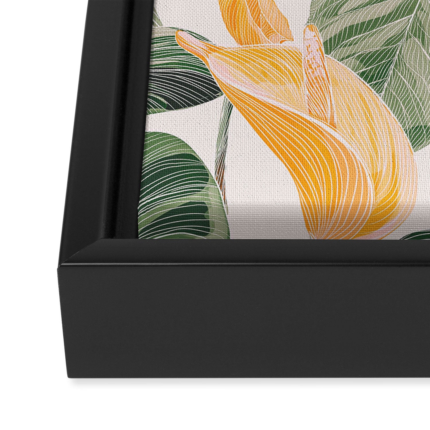 Lush Lily - Autumn Framed Canvas Print Gallery Image 3