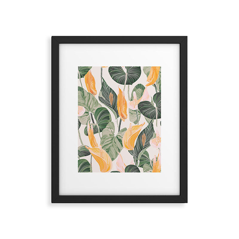 Lush Lily - Autumn Framed Art Print Gallery Image 6