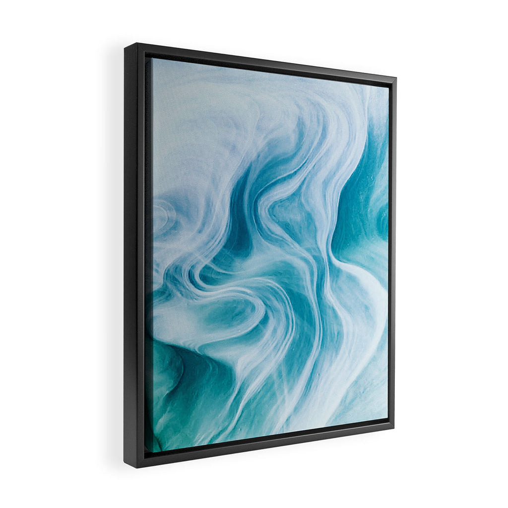 Marble sandstone - oceanic Framed Canvas Print Gallery Image 2