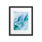 Marble sandstone - oceanic Framed Art Print Gallery Image 4