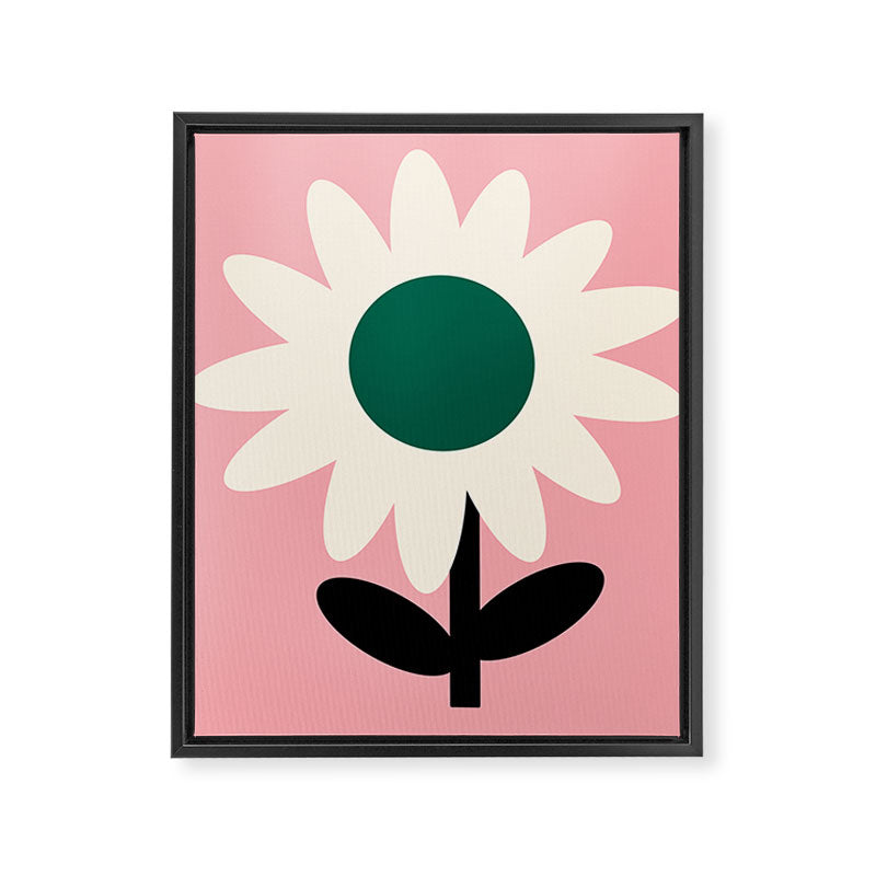 Maxi Bloom - daisy Framed Canvas Print Gallery Image 6
