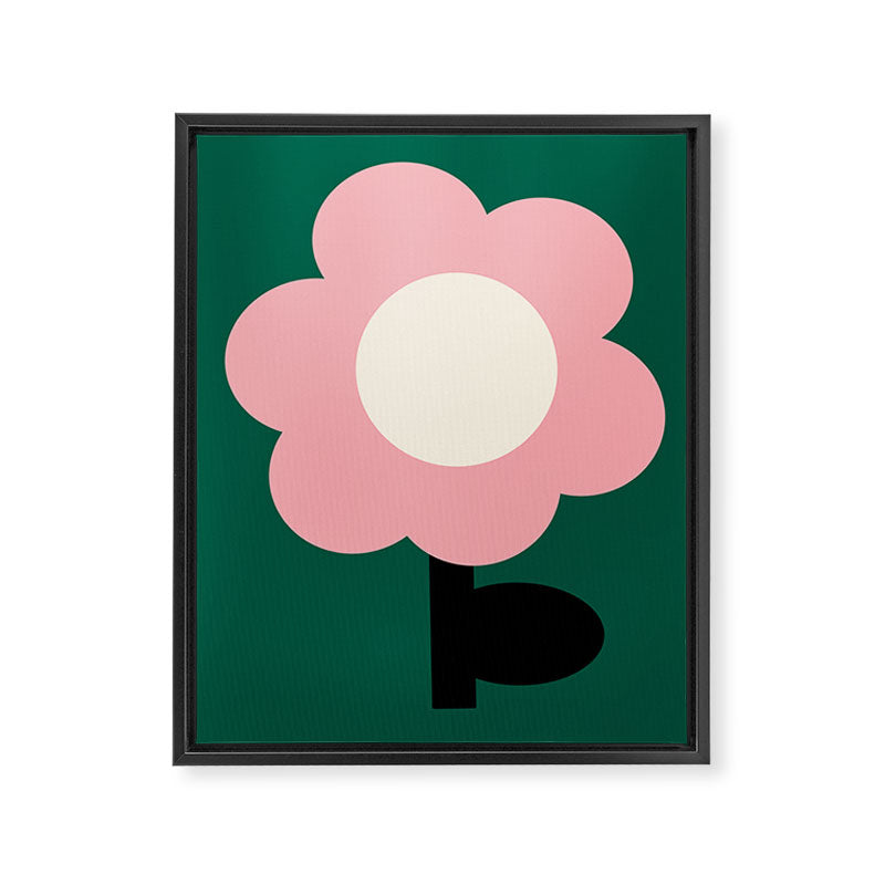 Maxi Bloom - poppy Framed Canvas Print Gallery Image 6