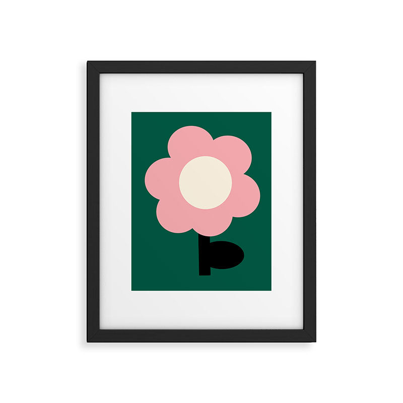 Maxi Bloom - poppy Framed Art Print Gallery Image 5