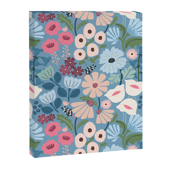 Meadow muse - heritage blue Canvas Print Gallery Image 1