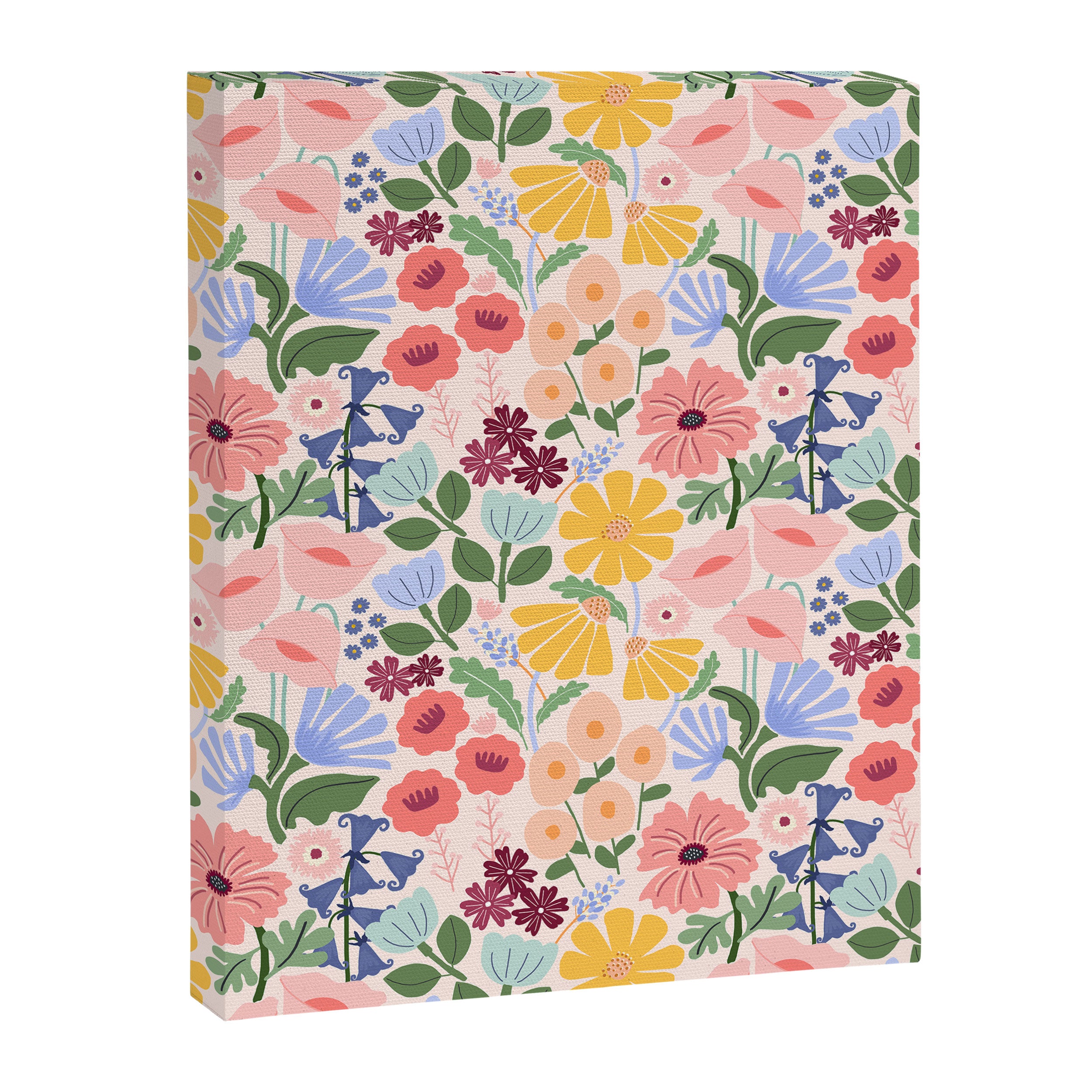 Meadow muse - pink Canvas Print Gallery Image 8
