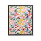 Meadow muse - pink Framed Canvas Print Gallery Image 8