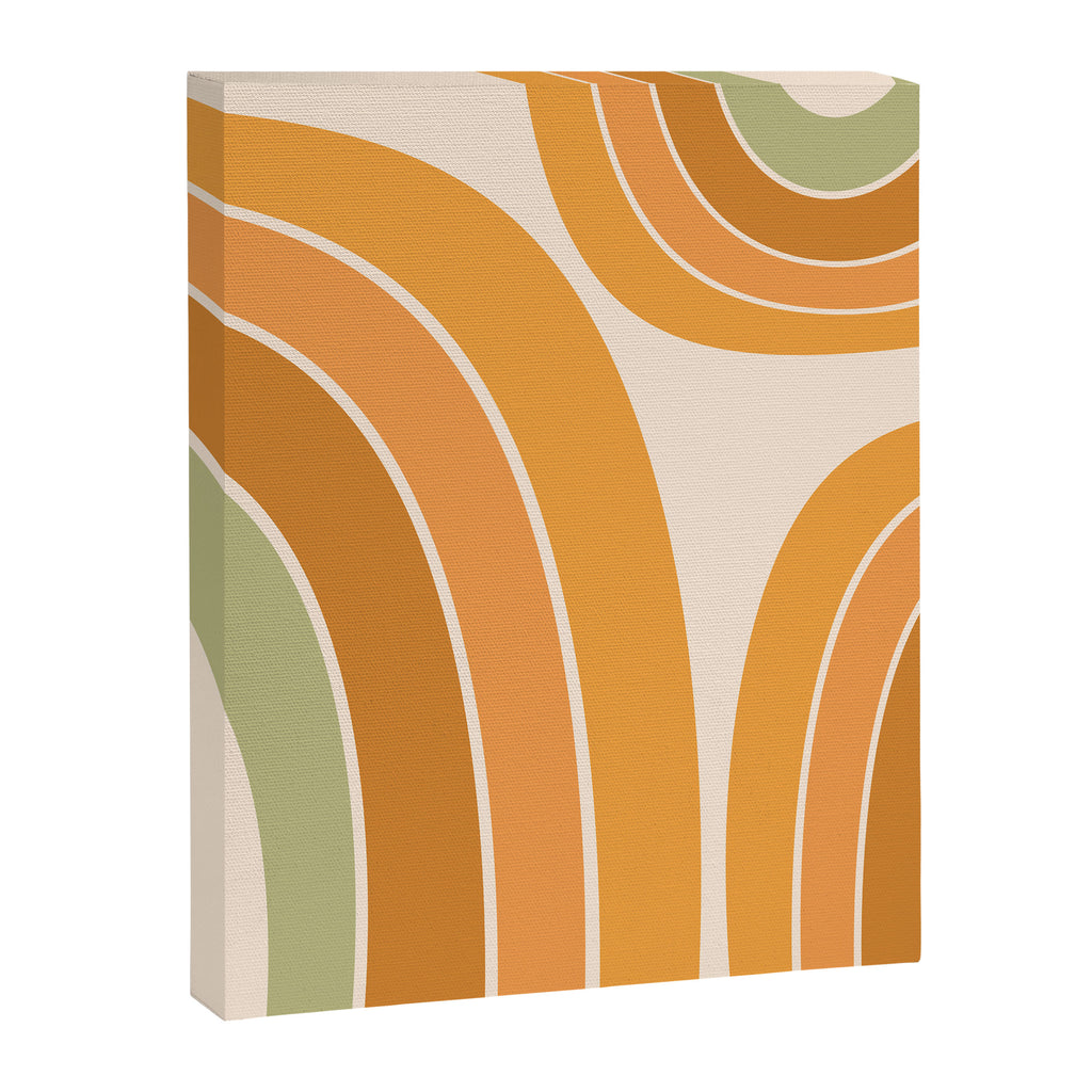 Mid Century Mod arcs Canvas Print Gallery Image 6