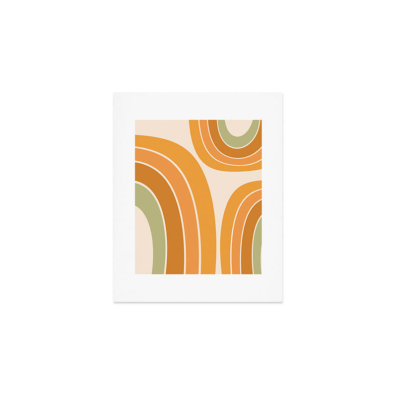 Mid Century Mod arcs Art Print Gallery Image 1
