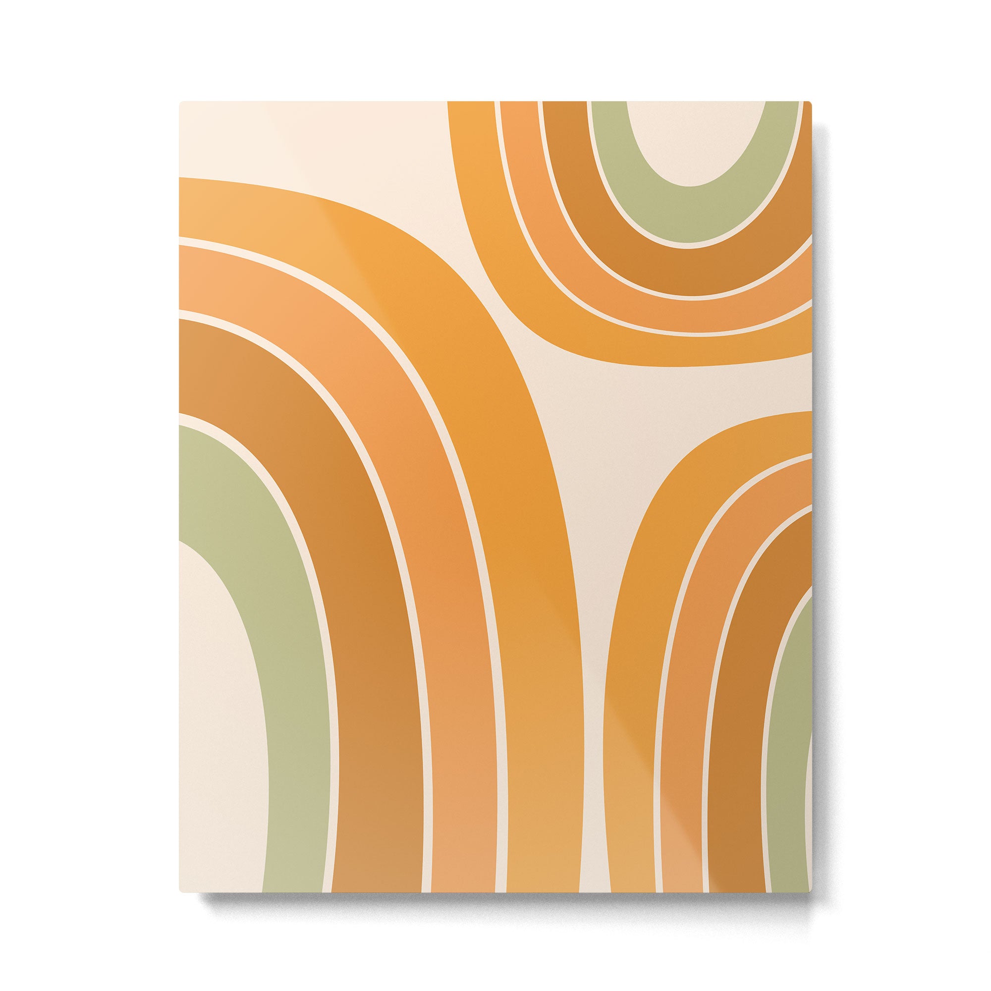 Mid Century Mod arcs Metal Print Gallery Image 4