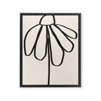 Minimal Flora #2 Framed Canvas Print Gallery Image 6