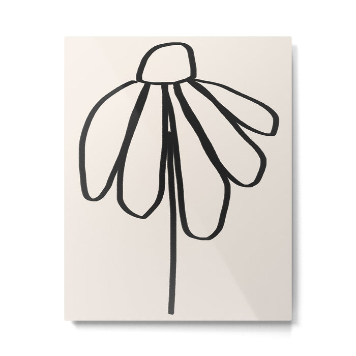 Minimal Flora #2 Metal Print Gallery Image 1