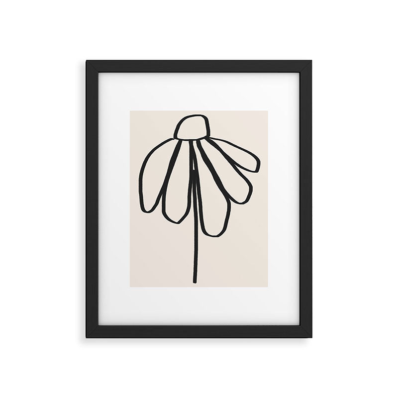 Minimal Flora #2 Framed Art Print Gallery Image 5