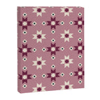 Modern quilt - berry Canvas Print Gallery Image 6