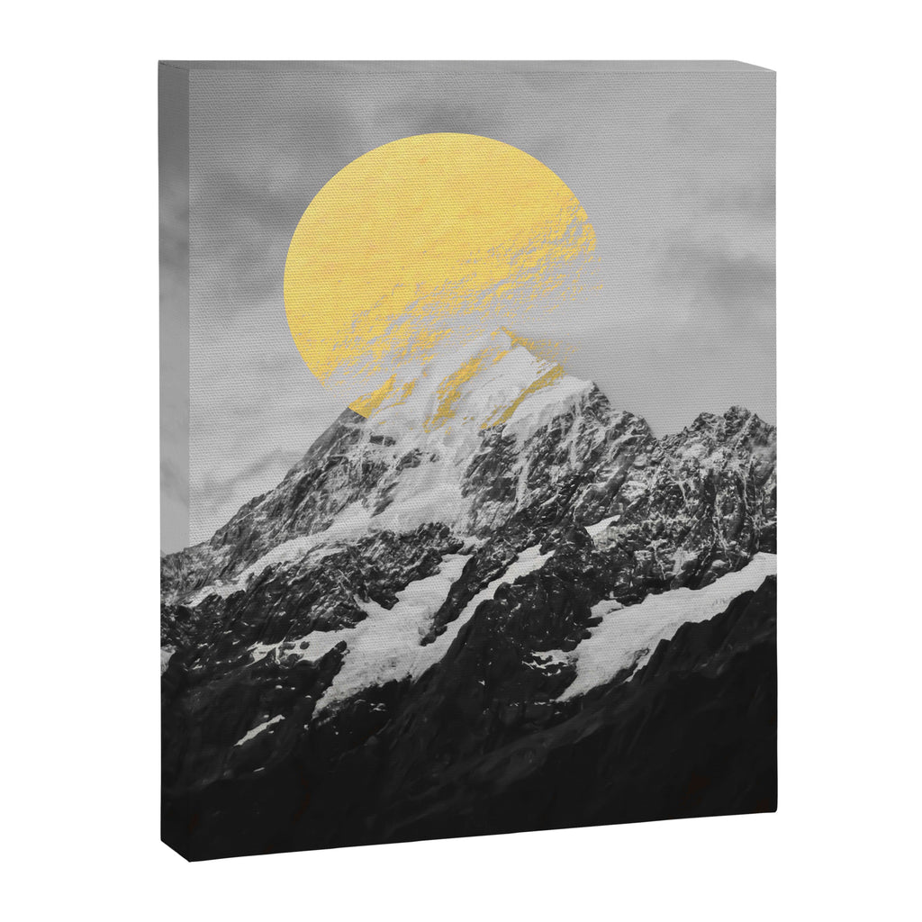 Moon dust mountains Canvas Print Gallery Image 8