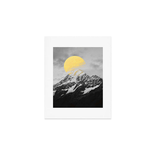 Moon Dust Mountains Art Print Gallery Image 1