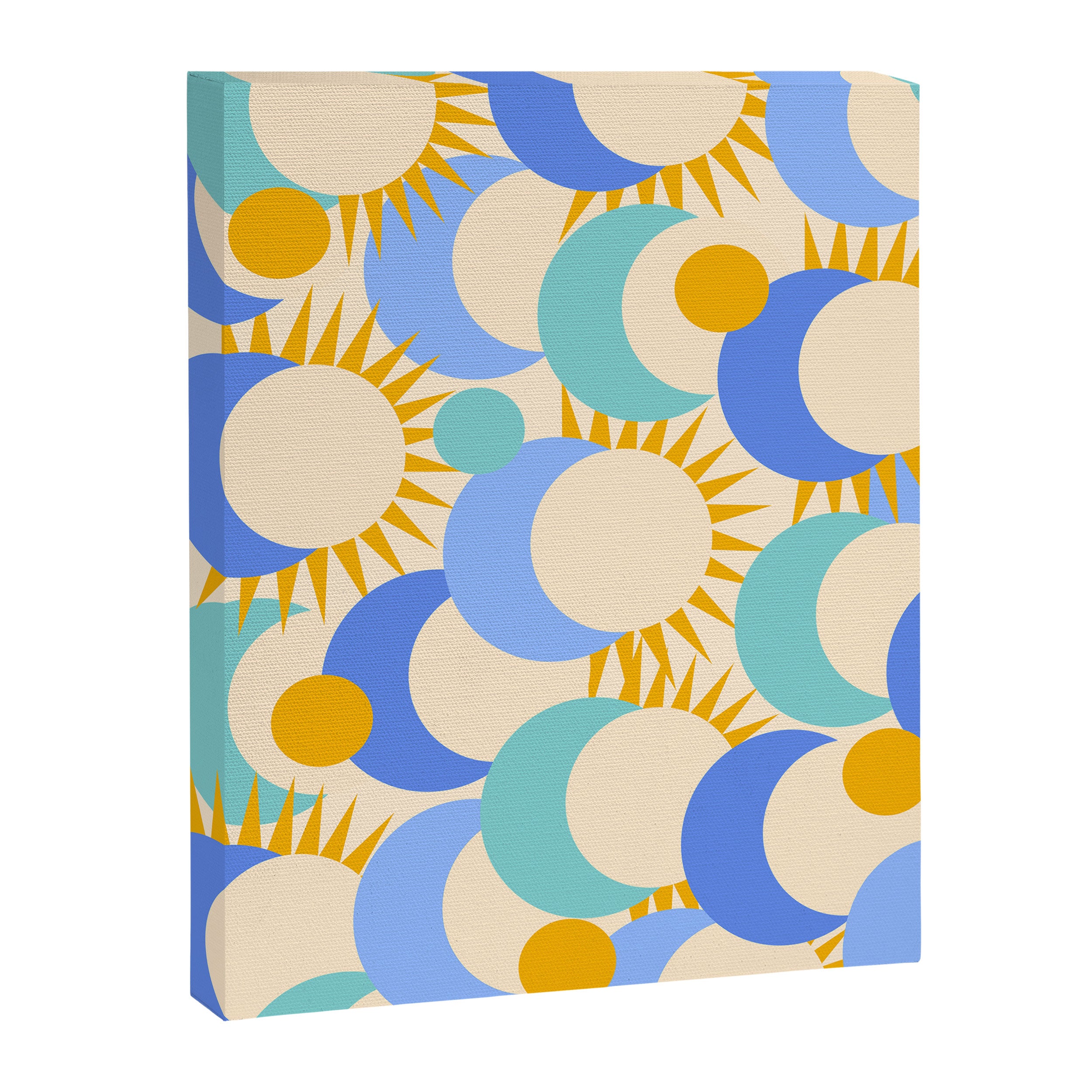 Celestial Eclipse Canvas Print Gallery Image 6