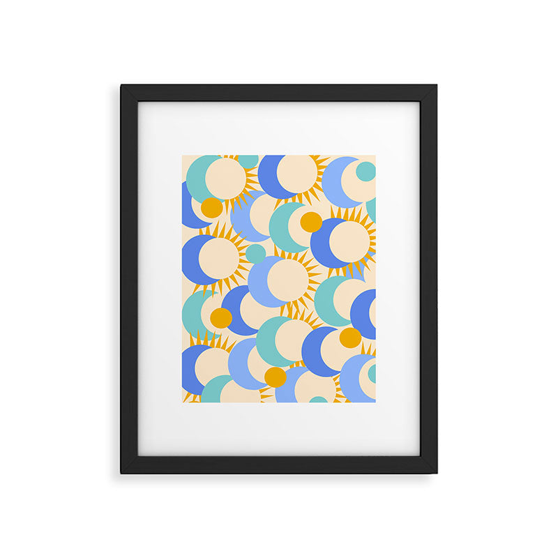 Celestial Eclipse Framed Art Print Gallery Image 4