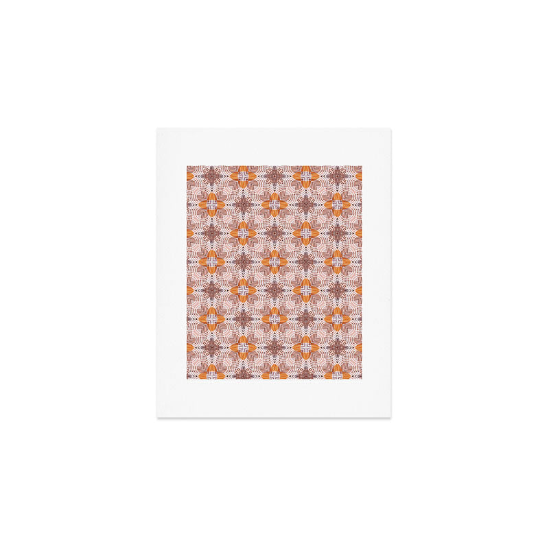 Moroccan flower baskets Art Print Gallery Image 1