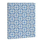 Moroccan patchwork tile - blue Canvas Print Gallery Image 8