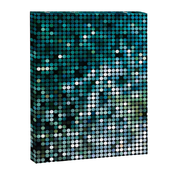 Mosaic ocean Canvas Print Gallery Image 1