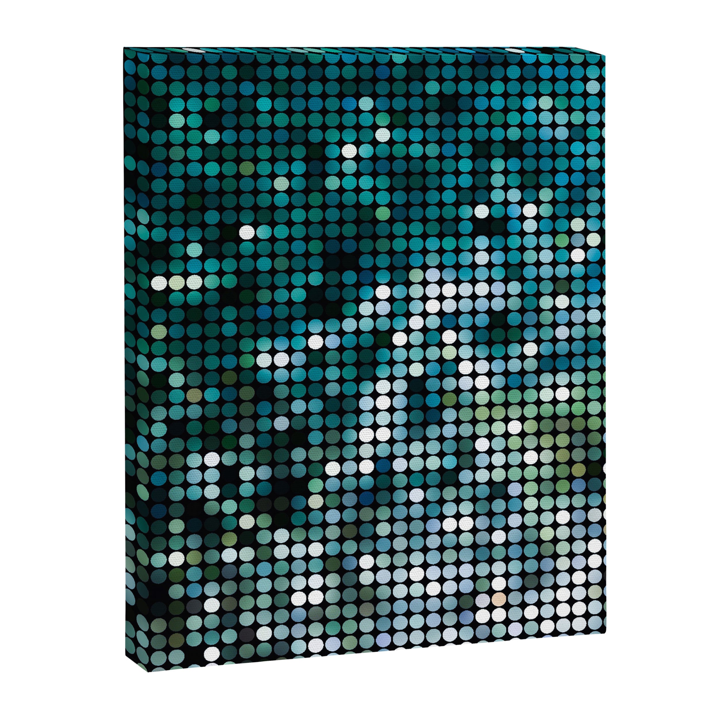Mosaic ocean Canvas Print Gallery Image 6